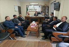 دیدار مدیر آموزش و پرورش و فرهنگیان  با فرماندار شهرستان اصلاندوز به مناسبت ۱۲ اردیبهشت‌ماه روز بزرگداشت مقام معلم