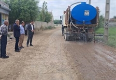معاون فرماندار اصلاندوز از روند اجرای پروژه زیرسازی معابر در روستای باغشلوکندی بازدید کرد