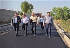 نهضت آسفالت‌ریزی روستایی در شهرستان اصلاندوز