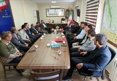 دیدار روسا و مسئولان ادارات شهرستان اصلاندوز با مهندس یاسر ندائی فرماندار